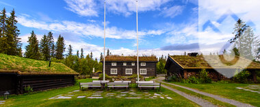 Utendørs på Telemarkstunet