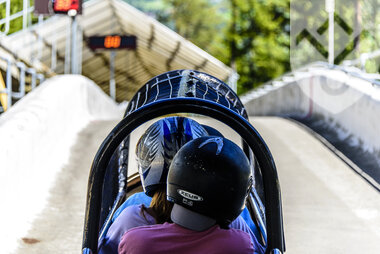 Hjulbob i Lillehammer Olympiske Bob- og Akebane