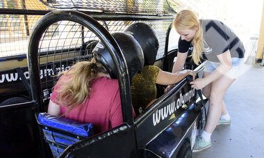 Hjulbob i Lillehammer Olympiske Bob- og Akebane