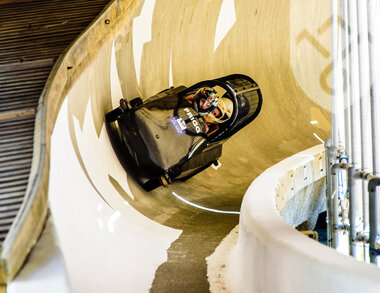 Hjulbob i Lillehammer Olympiske Bob- og Akebane