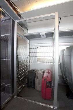 Bagasjeplass i toget