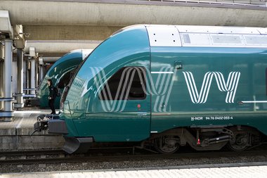 Vy tog på Oslo S