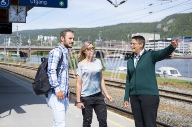 Konduktøren viser vei