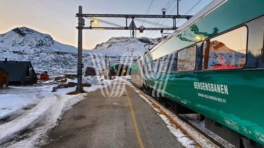 Bergensbanen på Finse