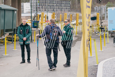 Kundeveiledere buss for tog