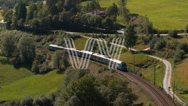 Flirt-tog på Vossebanen