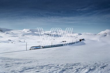 Tog på Bergensbanen