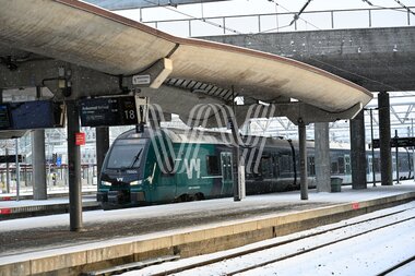 75-sett i snøvær Oslo s