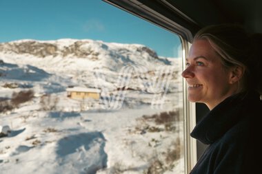 Turist på Bergensbanen