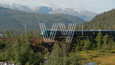 Flirt-tog på Vossebanen