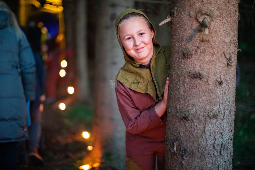 Lysvandring langs Brumunda