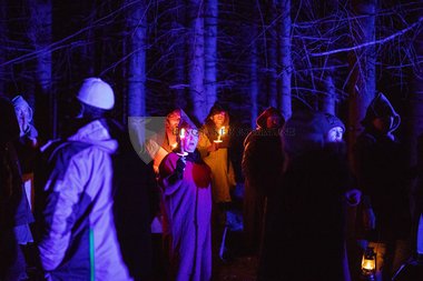 Lysvandring langs Brumunda