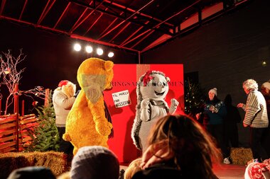 Julegrantenning og jul i Moelv