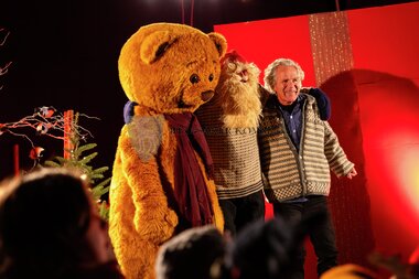 Julegrantenning og jul i Moelv