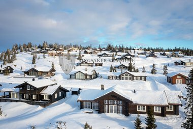 Hytteområdet Birkebeinerbakken  Panorama Sjusjøen