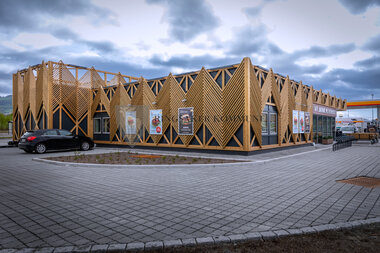 Shell-stasjon i Brumunddal