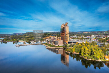 Dronebilder Mjøsparken september 2022