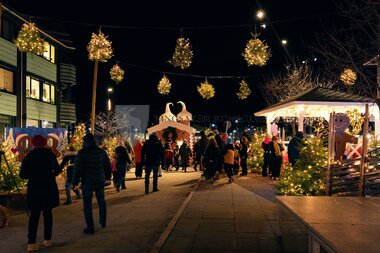 Julegrantenning og jul i Moelv