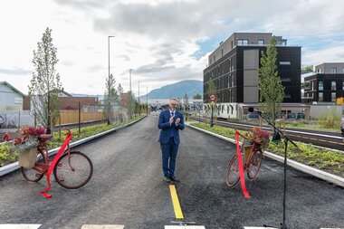 Åpning Nils Amblis veg