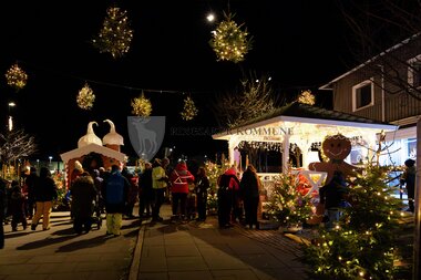 Julegrantenning og jul i Moelv