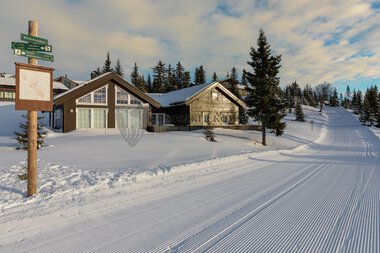 Hytteområdet Birkebeinerbakken  Panorama Sjusjøen