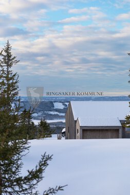 Hytteområdet Birkebeinerbakken  Panorama Sjusjøen