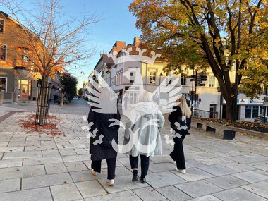 Høst i gågata i Hamar