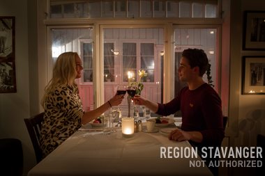 Sogndalstrand Kulturhotell ved Sogndalstrand, Sokndal