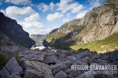 Gloppedalsura, Gjesdal