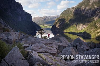 Gloppedalsura, Gjesdal