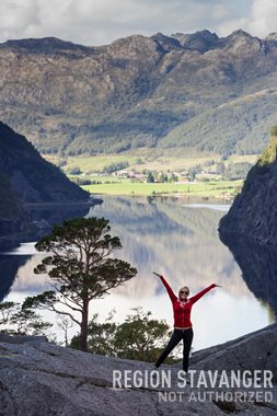 Gloppedalsura, Gjesdal