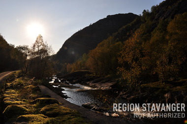 Blåfjellbanen i Sokndal.