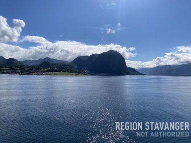 Lysefjorden fra Flørli