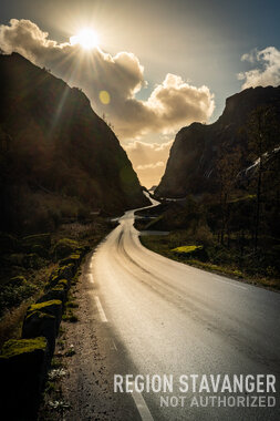 Vei ned til Jøssingfjord 1