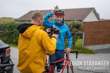 Sykling på Kvitsøy