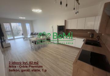 Reality Luxusný 3-izbový byt s parkovacím miestom v srdci Nitry – Orbis Premium