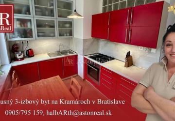 Reality IBA U NÁS! Rekonštruovaný byt 3+1, 72 m2, lodžia, Višňová, Bratislava