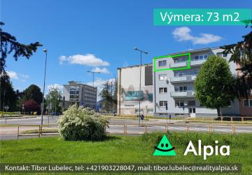 Reality 3-izbový byt byt, Liptovský Mikuláš, Centrum, Štúrova
