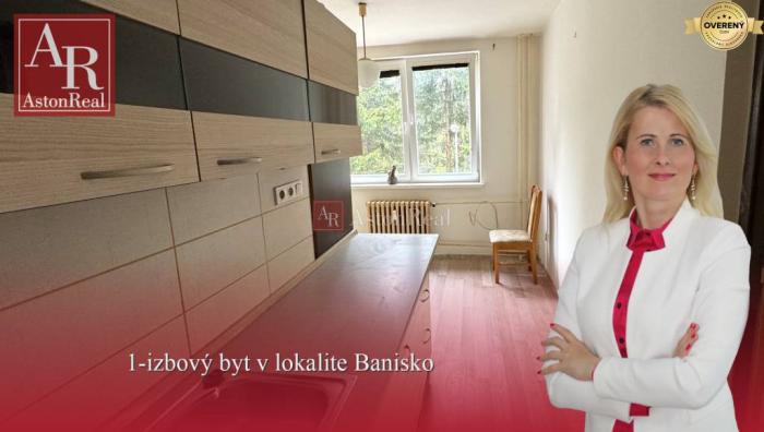 Reality NOVÁ CENA!!! 1-izbový byt v lokalite BANISKO