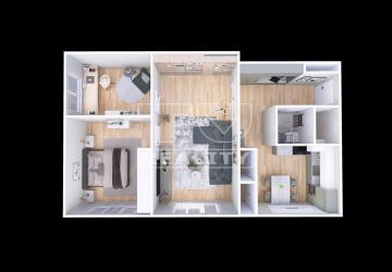Reality EXKLUZÍVNE - 3 IZBOVÝ BYT V RAJCI , 64m2, SLNEČNÝ ,  TICHÁ LOKALITA.