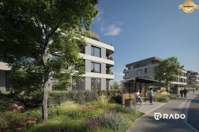 Reality RADO | Rezidencia Karpatská (D.2F), 2i byt 60 m2 s loggiou 5,4 m2, TN