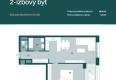 Reality RADO | Rezidencia Karpatská (D.2F), 2i byt 60 m2 s loggiou 5,4 m2, TN