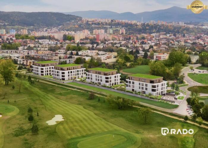 Reality RADO | Rezidencia Karpatská (D.3A), 3i byt 85 m2 s loggiou 6,7 m2, TN