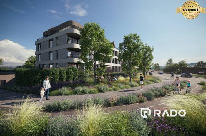 Reality RADO | Rezidencia Karpatská A.3G, 2i byt 54,5 m2 s terasou 6,7 m2