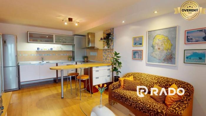 Reality RADO | 2 - izbový byt 62m2 | klimatizácia | 2 balkóny | Stará Turá