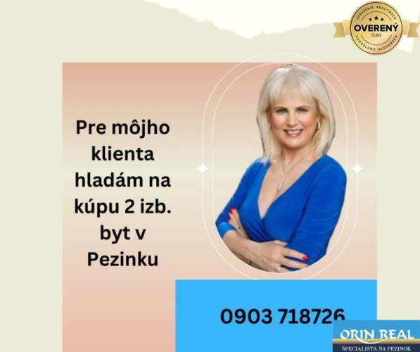 Reality HĽADÁM NA KÚPU 2 IZBOVÝ BYT V PEZINKU