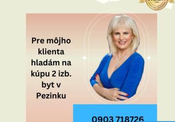 Reality HĽADÁM NA KÚPU 2 IZBOVÝ BYT V PEZINKU