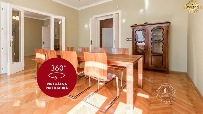 Reality AXIS REAL | Veľký staromestský 4i byt, BA I., Staré Mesto, Dobrovičova