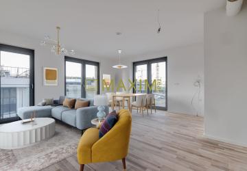 Reality 3 izbový apartmán s 2 balkónmi a parkingom v projekte Metropolis