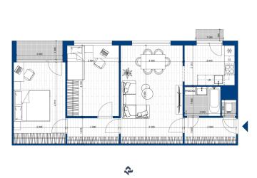 Reality PRIPRAVUJEME -  3 izb. byt s loggiou a balkónom  – Nová kompletná rekonštrukcia – Bratislava